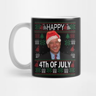 Happy 4th of July Funny Christmas gift Mug